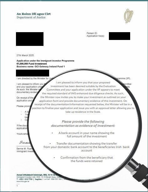 IIP Application under the Immigrant Investor Program