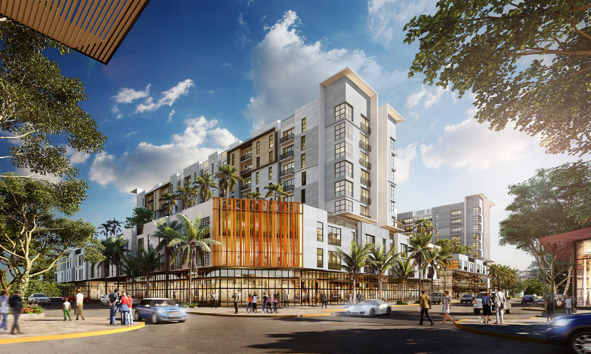 Arte at the District, West Palm Beach, Florida. - view 1