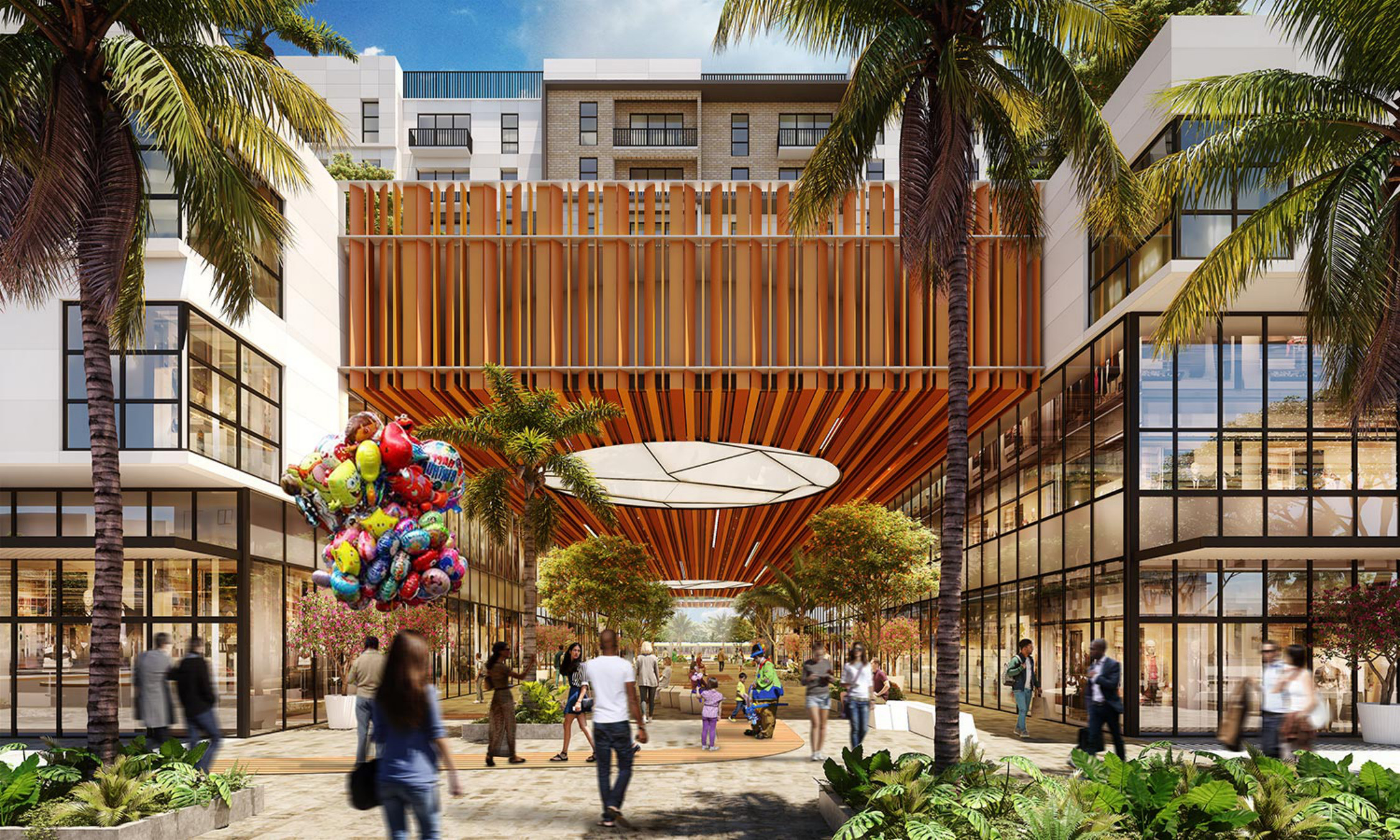 Arte at the District, West Palm Beach, Florida. - view 3