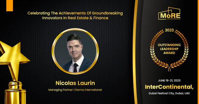 Nicolas Laurin was honored with the “Outstanding Leadership Award”.