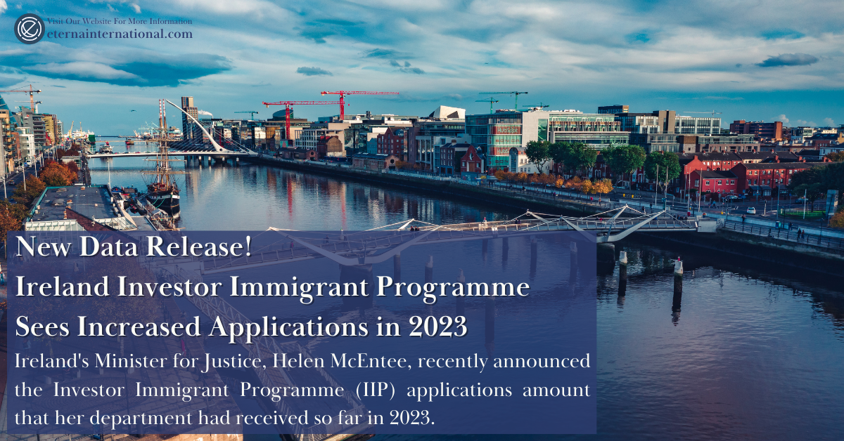 New Data Release! Ireland Investor Immigrant Programme Sees Increased Applications in 2023