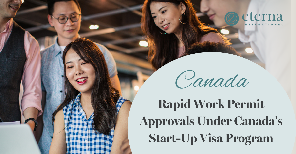 Rapid Work Permit Approvals Under Canada’s Start-Up Visa Program