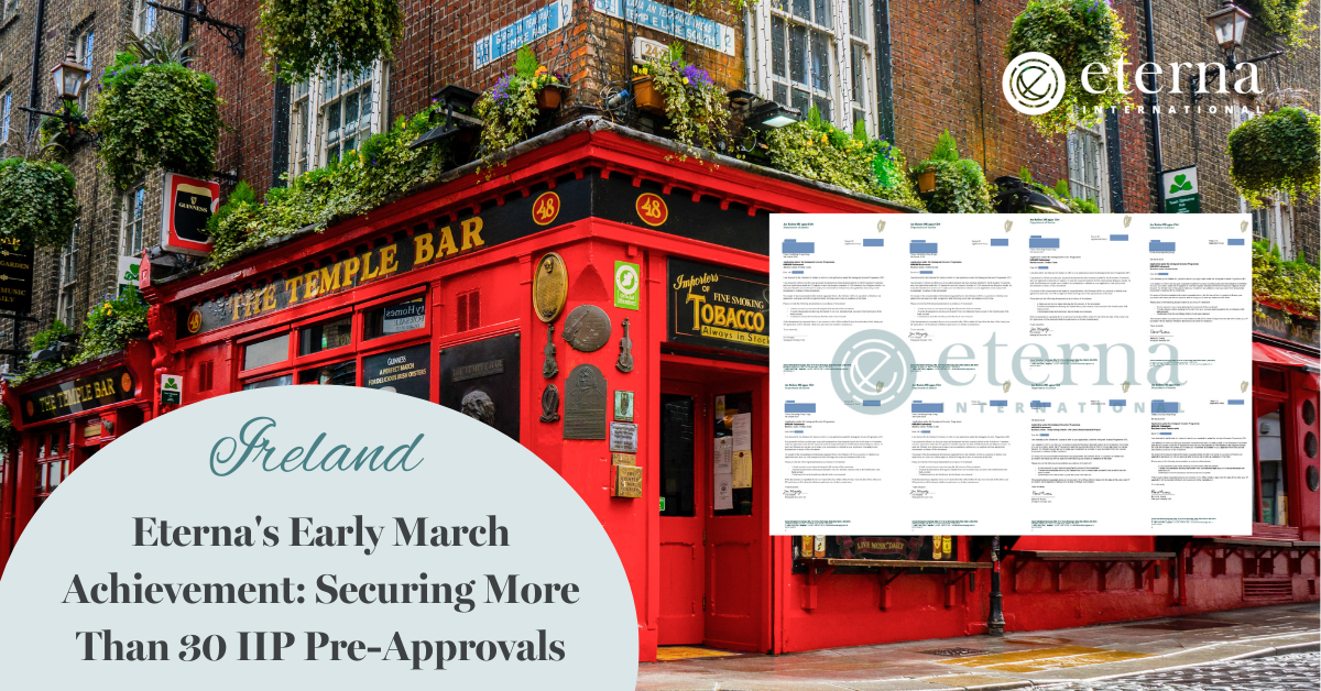 Eterna’s Early March Achievement: Securing More Than 30 IIP Pre-Approvals